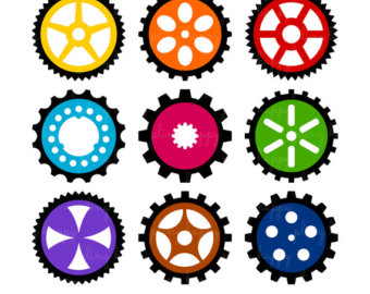 340x270 Gears Clipart Graphic