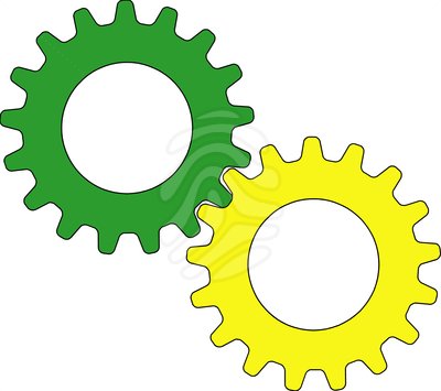 400x355 Gears Clipart Machine Gear