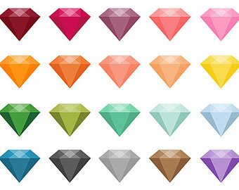 340x270 Gemstone Clipart