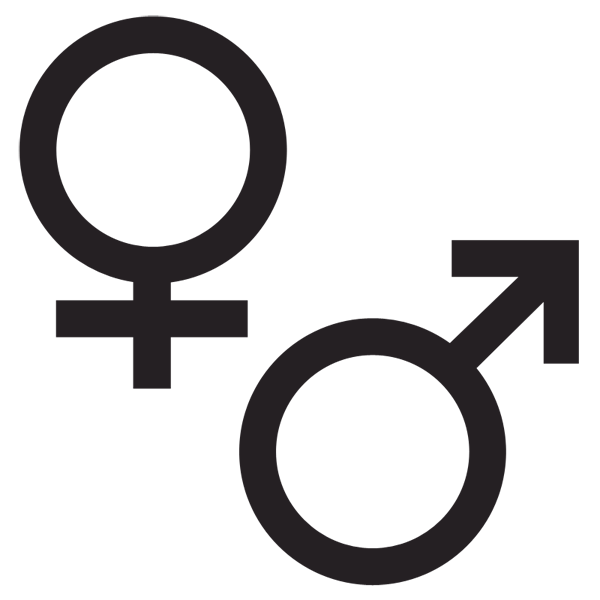 600x600 Gender Symbols Clipart