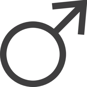 297x299 Male Gender Clip Art