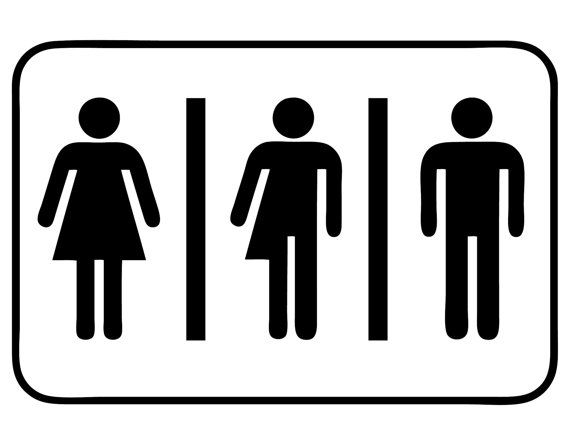 570x448 Bathroom Clipart Gender Role