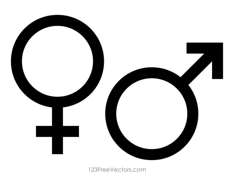 800x600 Symbol Clipart Male And Female