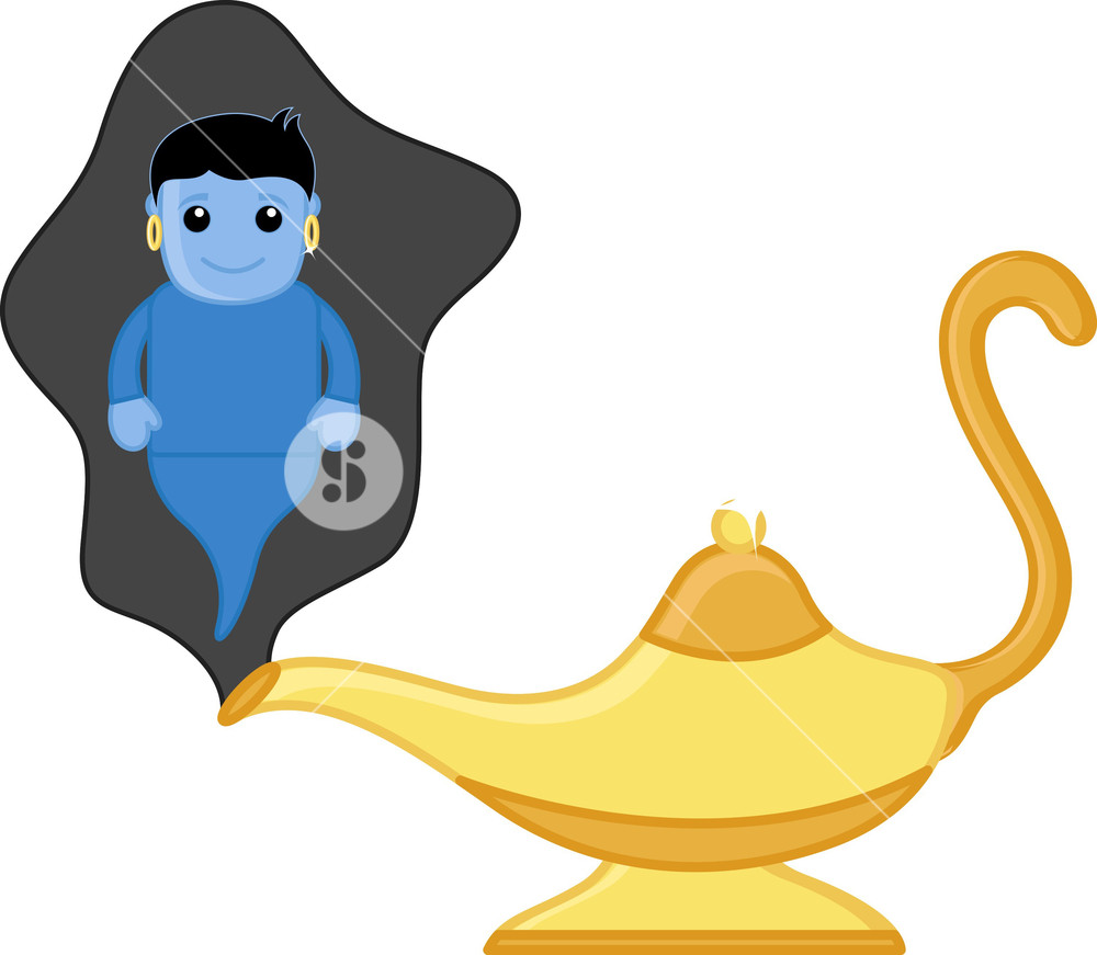 Genie Lamp Clipart | Free download on ClipArtMag