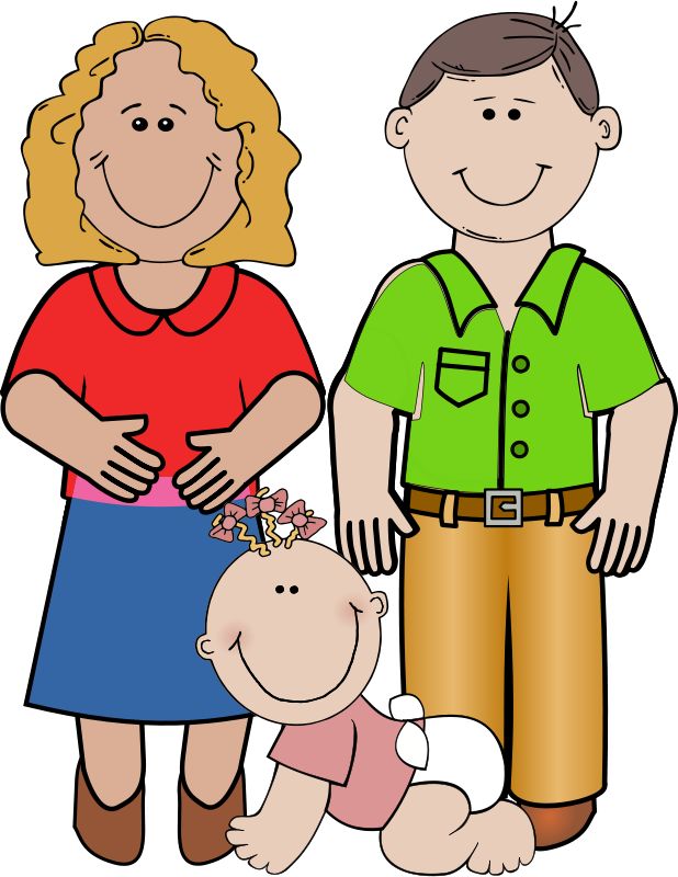 618x800 Mother And Baby Clipart Gentle