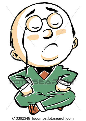 337x470 Stock Illustration Of A Cartoon Drawing Of A Distinguished Look