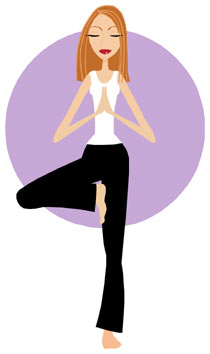 210x354 Gentle Yoga Clip Art Cliparts