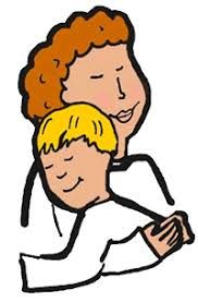 182x277 Clipart Friends Two Funny Boys In A Friendly Hug. More Clip