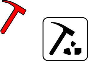 296x204 Rock Hammer Clip Art