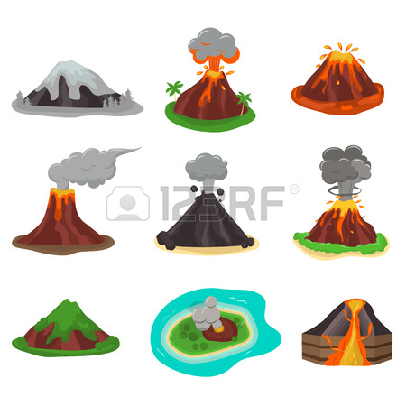 450x450 Volcano Clipart Geology