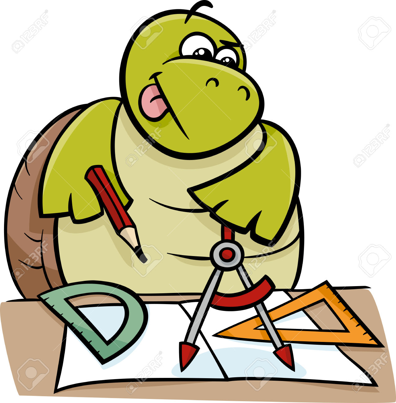 1278x1300 Geometry Clipart Cartoon