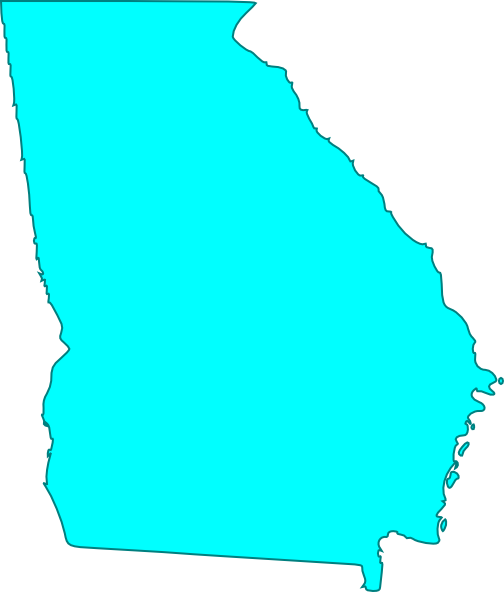 504x592 Georgia Blue Clip Art