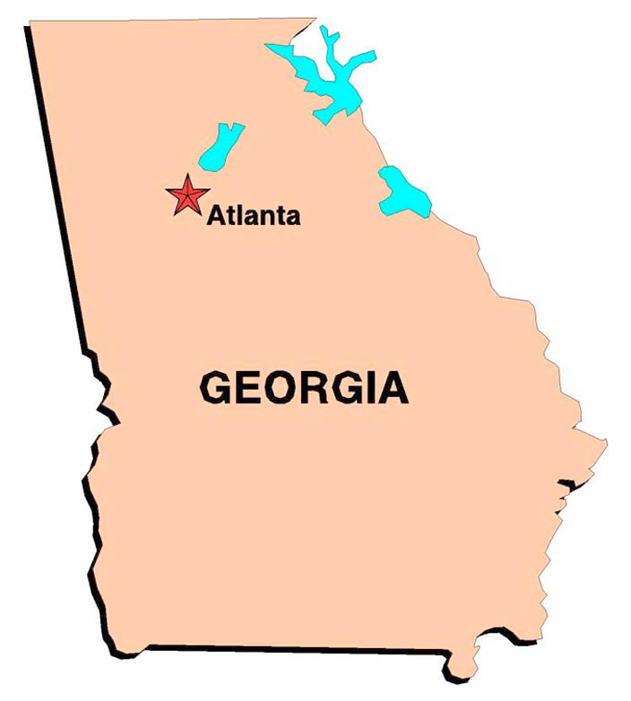 704x782 Georgia Clip Art