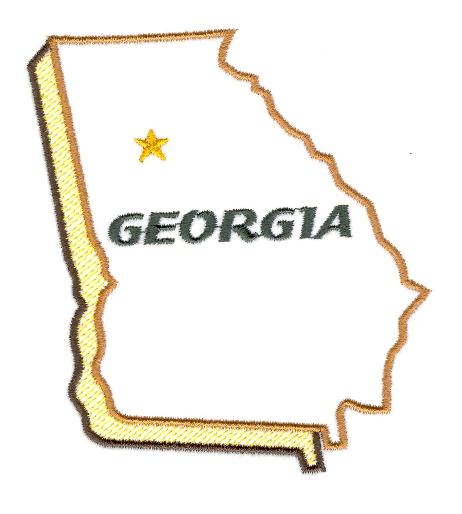 900x1000 Georgia Clipart