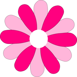 297x299 Pink Gerber Daisy Clip Art