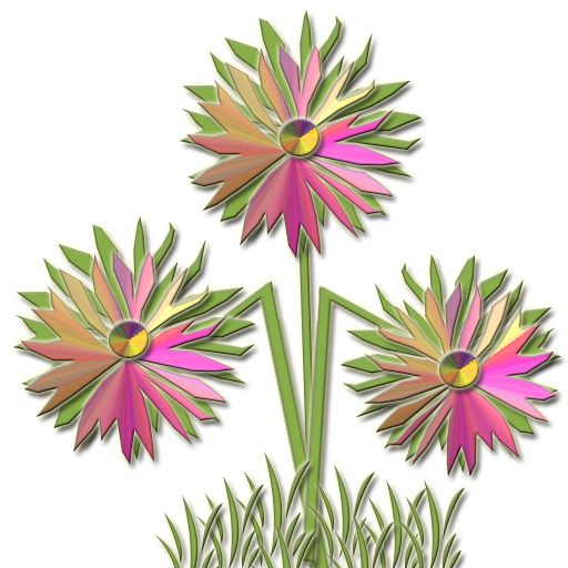 512x512 Gerbera Daisies Icondoit