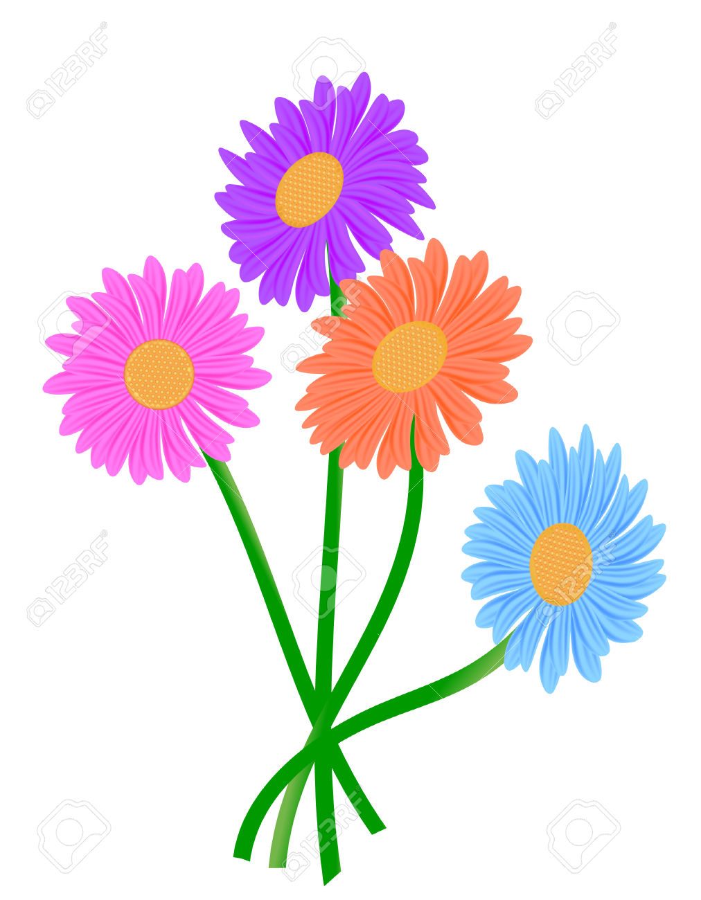 Gerbera Daisy Clipart Free Download On Clipartmag