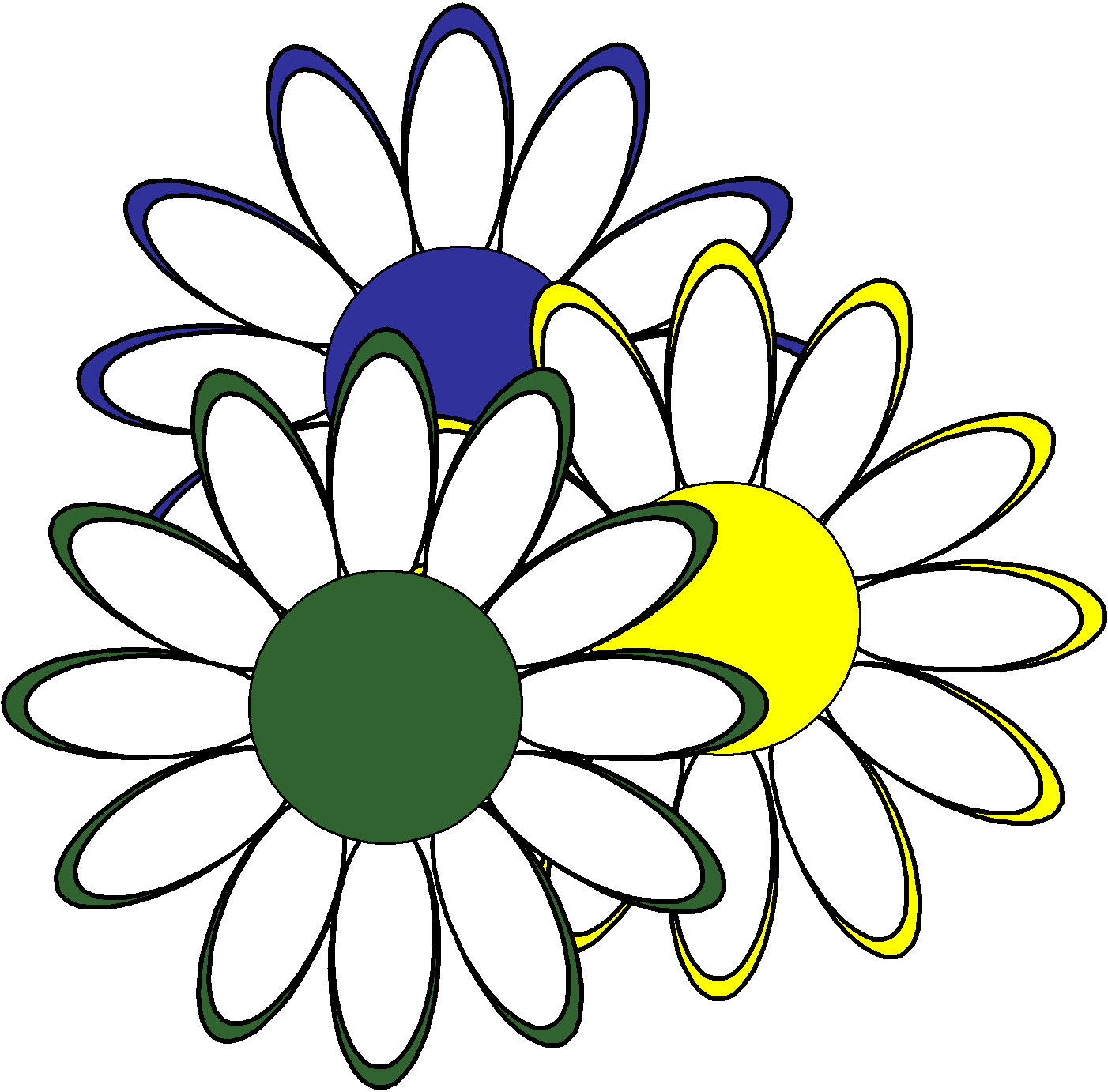 1402x1382 Top 71 Daisy Clip Art