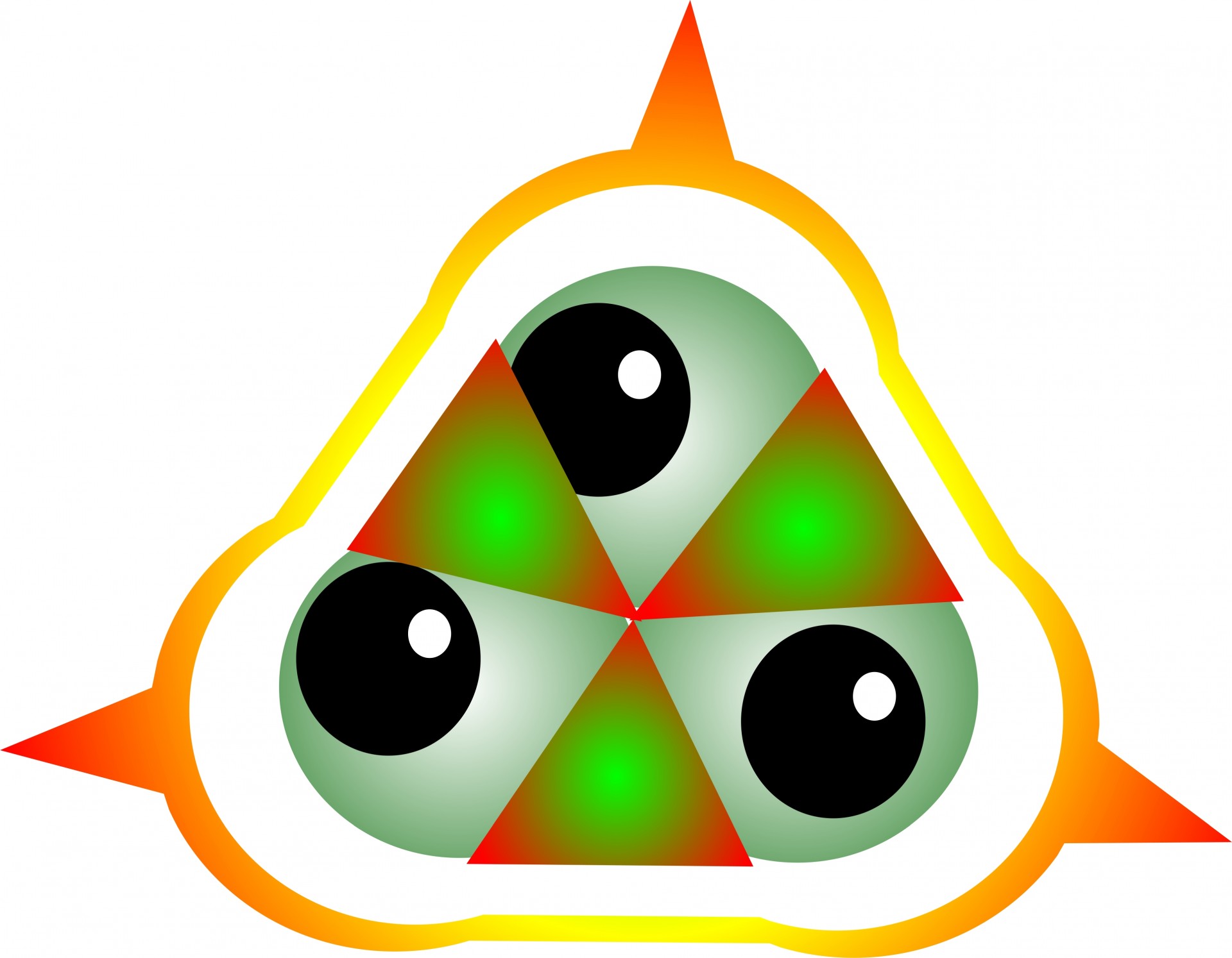 1920x1494 Cartoon Germ Virus Free Stock Photo