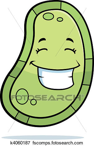 303x470 Clip Art Of Germ Smiling K4060187