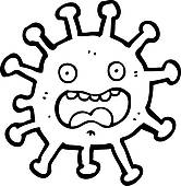 166x170 Royalty Free Germ Clip Art