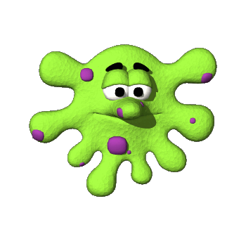 350x350 Funny Germs Cliparts 214305