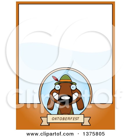 450x470 Cartoon Of A Cute Hound Dog By A Food Bowl