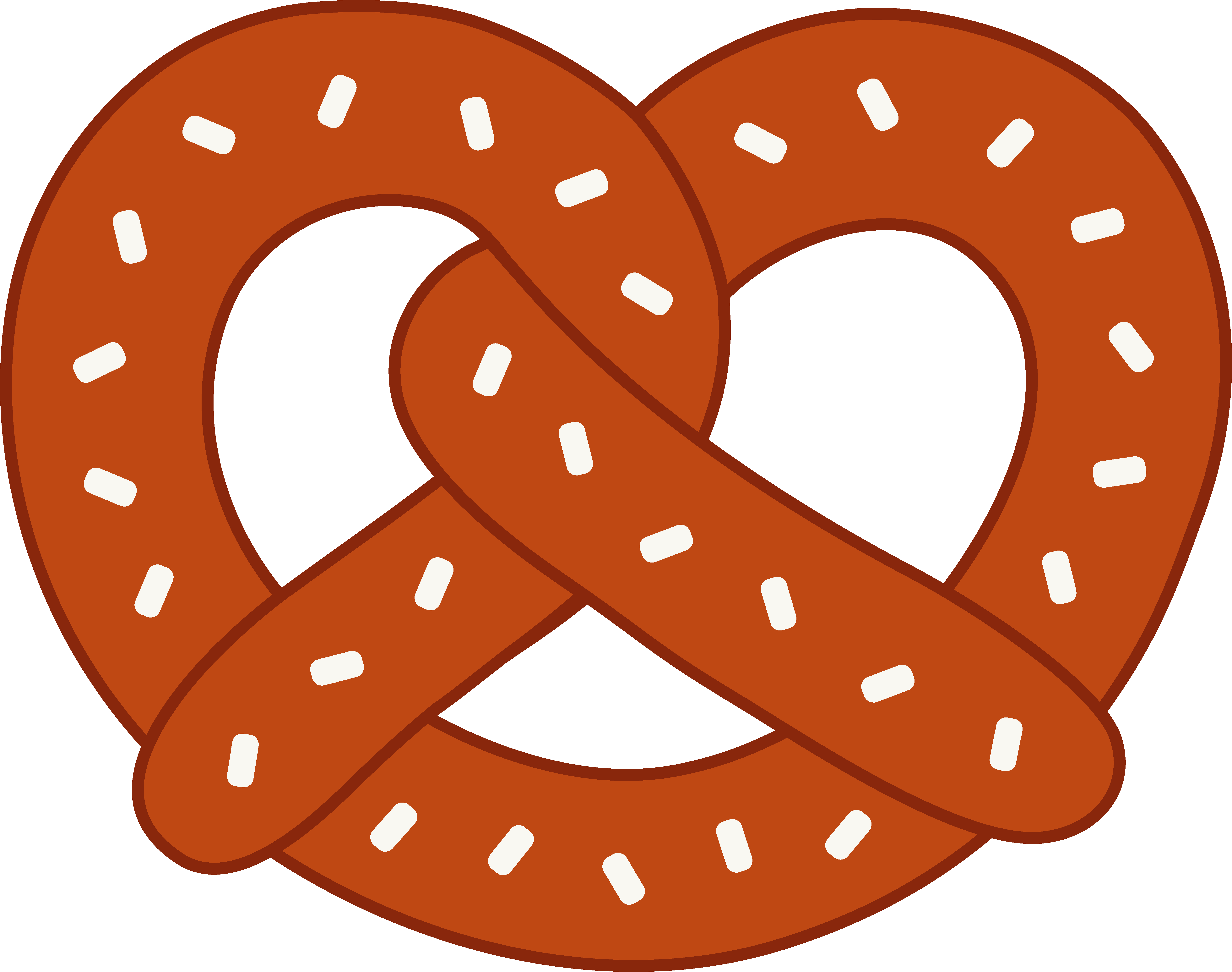 6387x5037 Germany Clipart German Pretzel