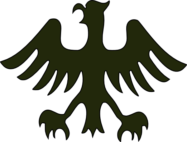 600x457 German Eagle Clip Art