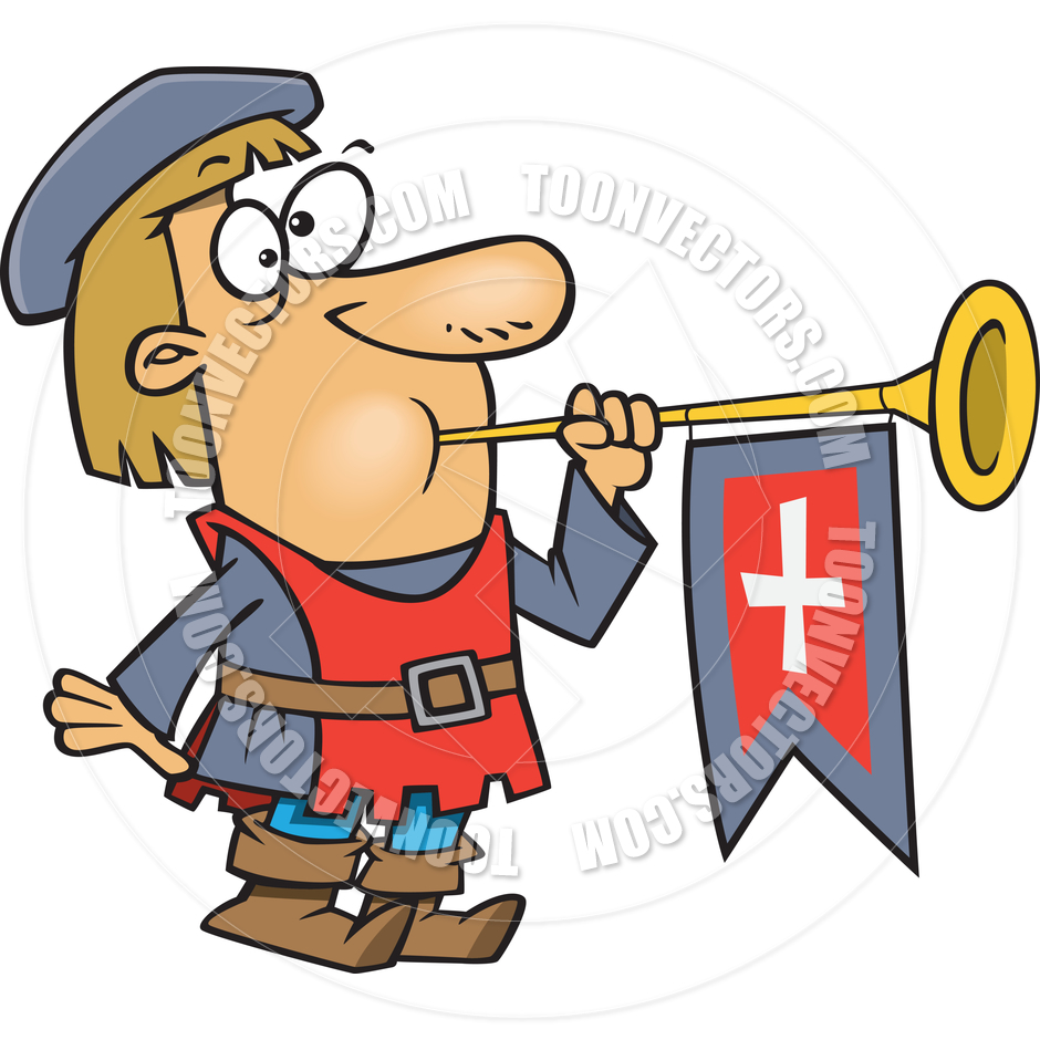 940x940 Trumpeter Clipart Clip Art Of A Chubby German Trumpet Player