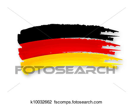 450x357 Clip Art Of German Flag K10032662
