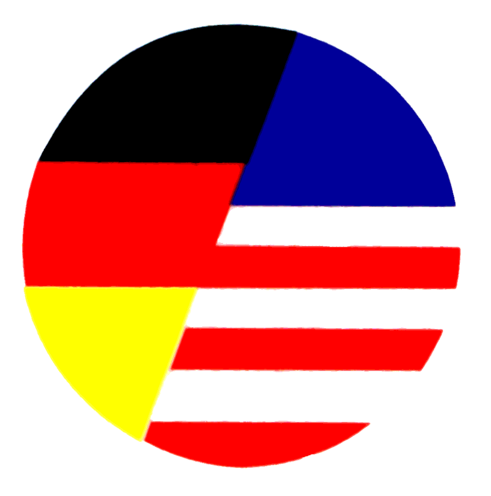 German Americans. Герман Американ. Germany American logo. Card German American.