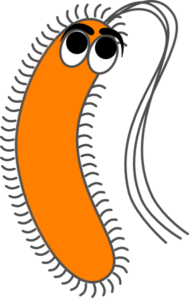 378x595 Funny Germs Cliparts 214302