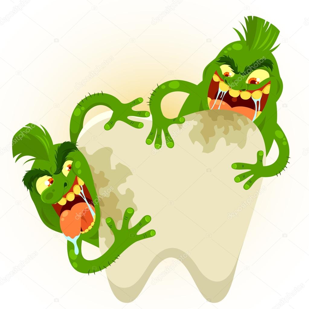 1023x1023 Cartoon Tooth Germs Stock Vector Ayeletkeshet