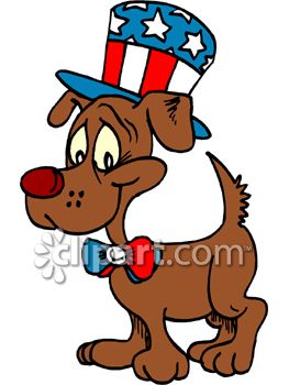 263x350 Dog Dressed Up For The Fourth Of July