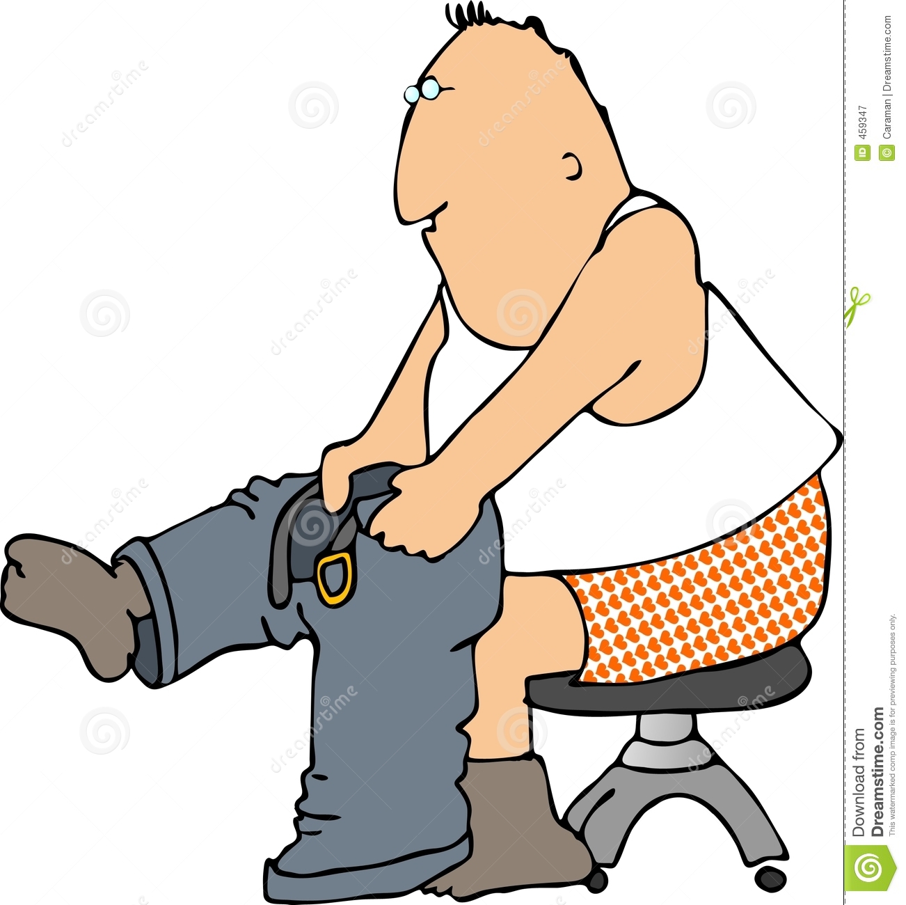 1302x1300 Black And White Getting Dressed Clipart