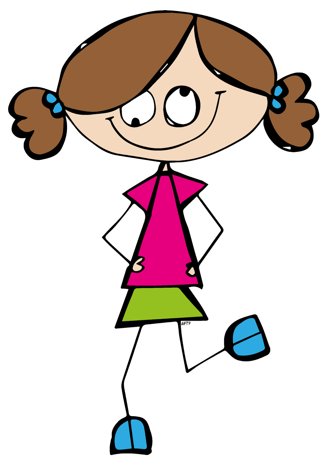 1128x1600 Girl Getting Ready For School Clipart