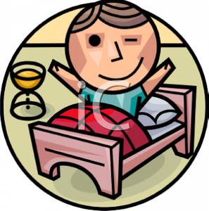 297x300 Getting Out Of Bed Clipart