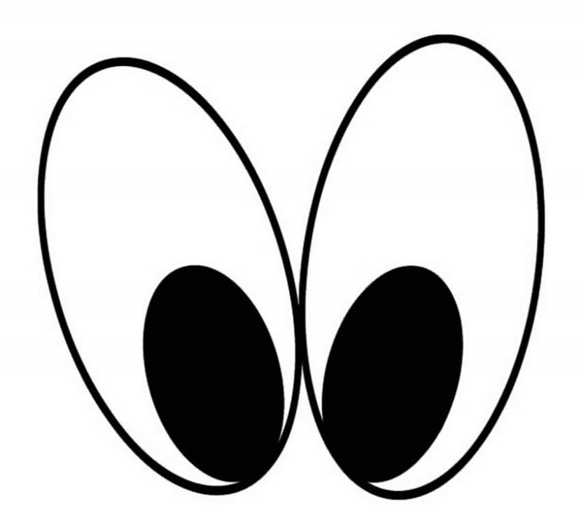 830x749 Ghost Eyes Clipart