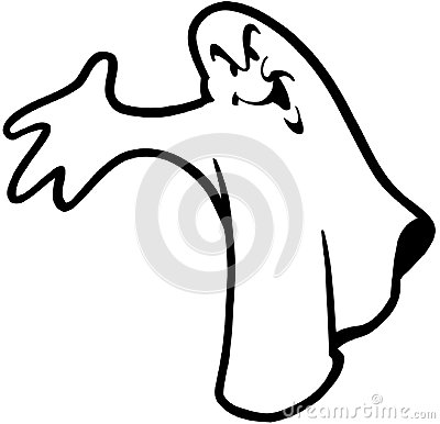 400x386 Ghost Clipart Print