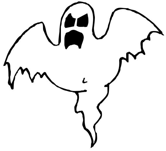 567x516 Halloween Ghost Png Clipart Png Mart