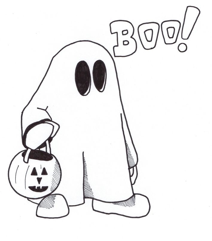 709x808 Ghost Clipart Printable