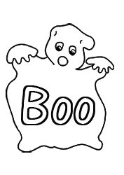 Ghost Saying Boo Clipart | Free download on ClipArtMag