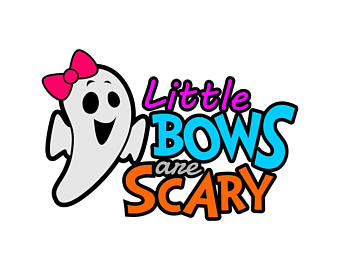 340x270 Ghost With Bow Svg Etsy