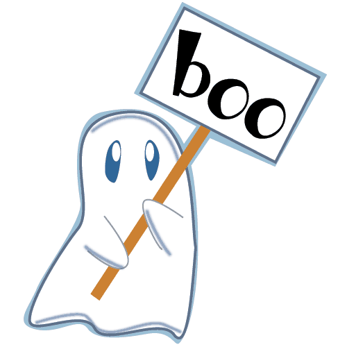 500x500 Ghostly Clipart Boo