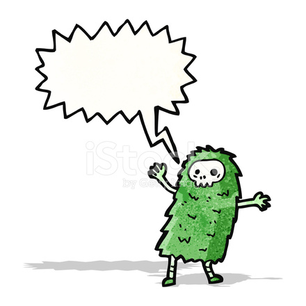 440x440 Cartoon Ghoul Stock Vector