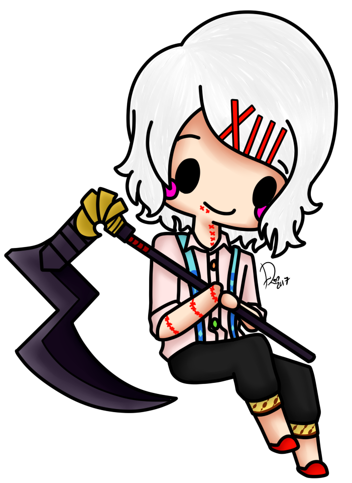701x960 Chibi Juuzou Suzuya [Tokyo Ghoul] By Domenica Chan999
