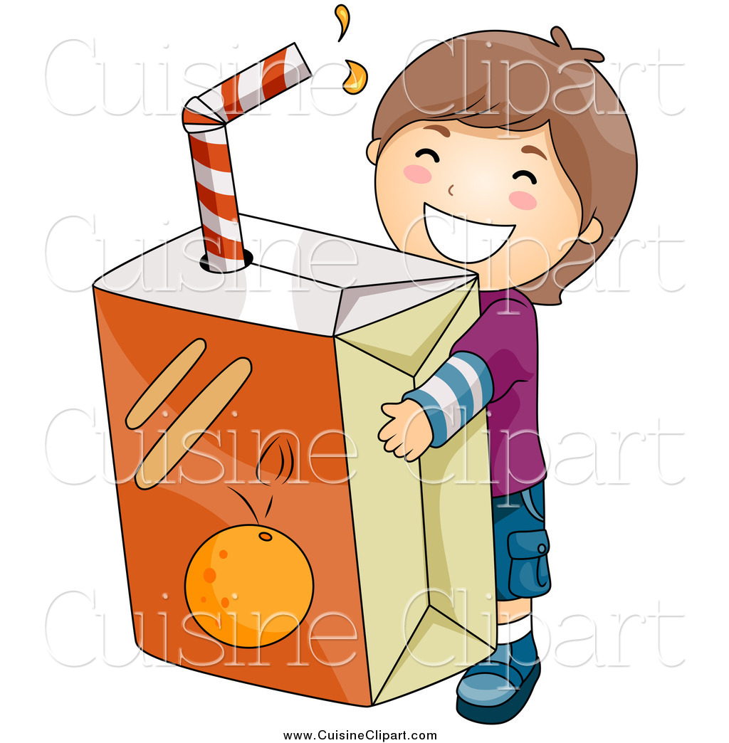 1024x1044 Cuisine Clipart Of A Happy Caucasian Brunette Boy Carrying A Giant