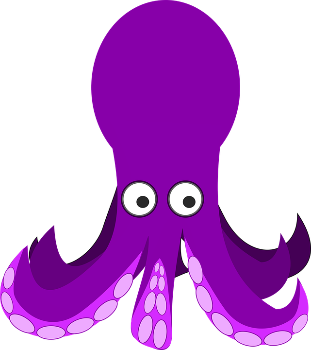 641x720 Squid Clipart Animated