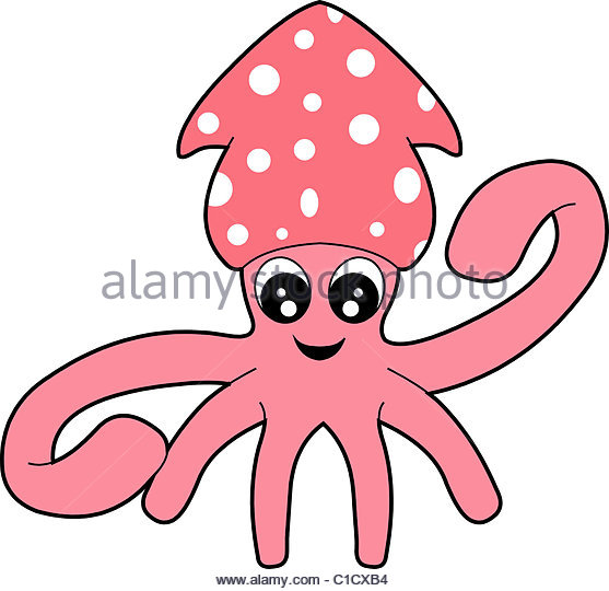 557x540 Cartoon Squid Stock Photos Amp Cartoon Squid Stock Images